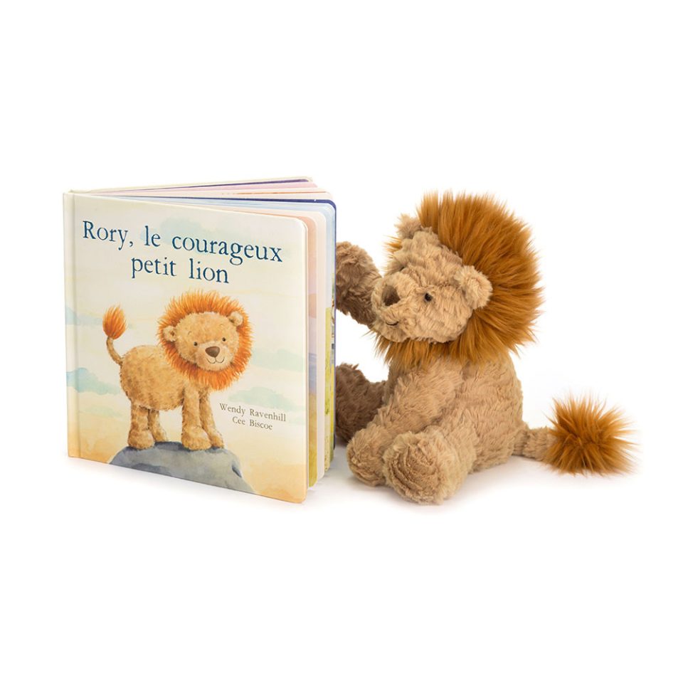 Rory Le Courageux Petit Lion and Fuddlewuddle Lion Medium