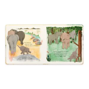 Smudge the Littlest Elephant Book and Smudge Elephant Medium